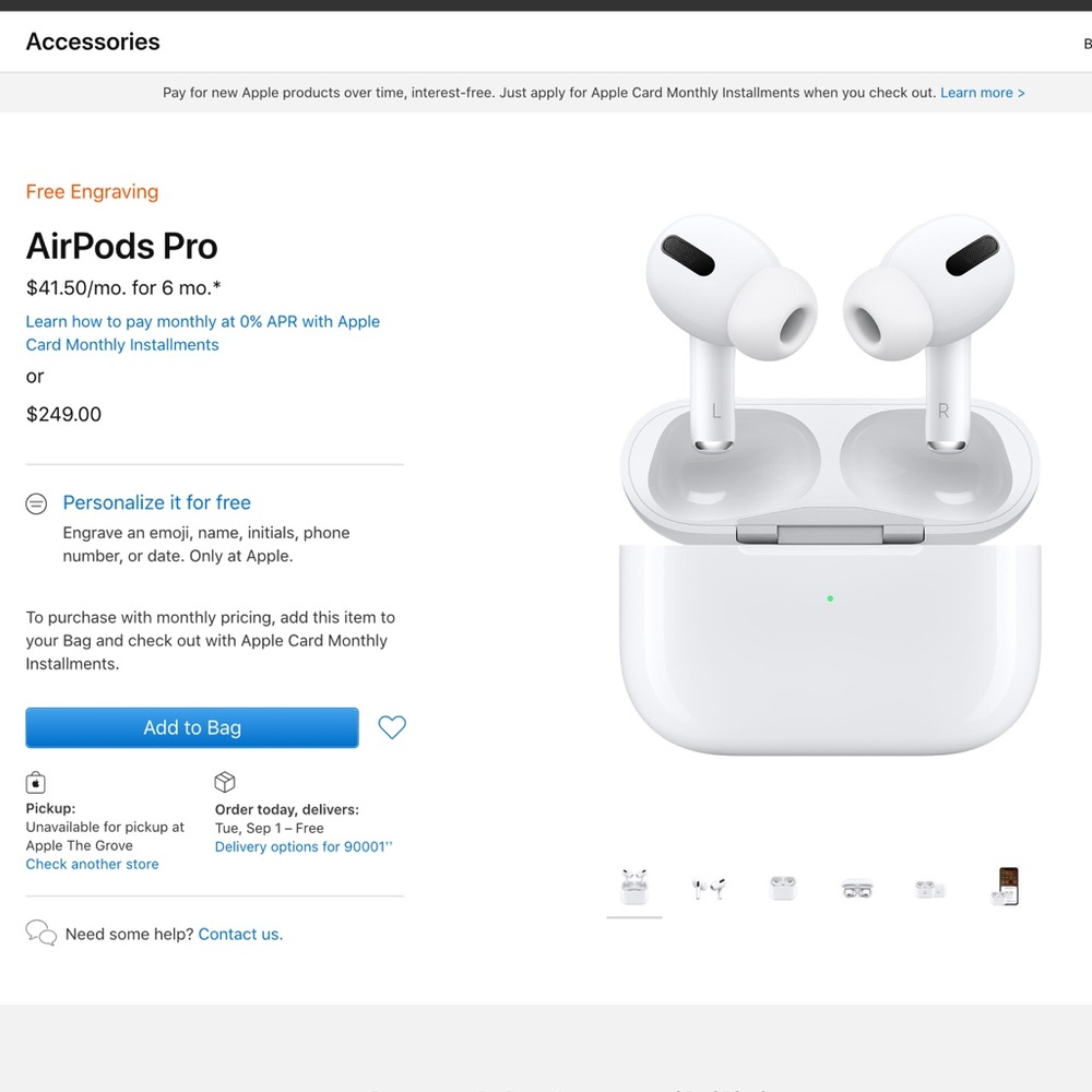 🎧 Excellent condition Apple AirPods Pro